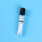 Black Top Sodium Citrate Buffer Vacuum Blood Sedimentation Tube 1ml - 6ml