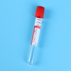 Orang Red Cap Glass Plastic Vacuum Pro Coagulation Tube 1ml - 10ml Disposable