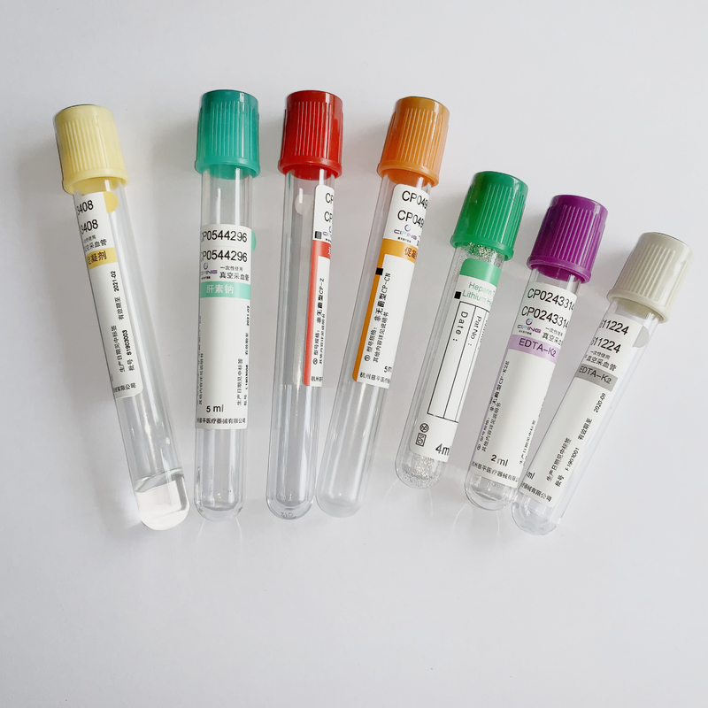 Non Toxic  Sodium Citrate Tube Emergency Biochemical Tests To South East Asia
