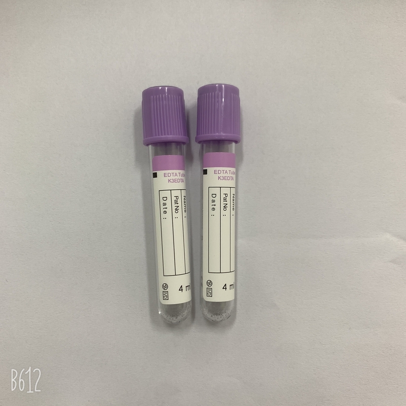 Purple Cap vacuum blood colletion tube 10ML Edta K3 Blood Collection Tubes