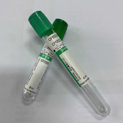 Khả năng tương thích cao Ống Heparin natri để lấy máu