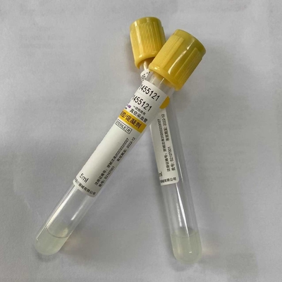 Gel Clot Activator Tube SST Tube Yellow Head Cover Y tế dùng một lần