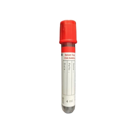 Bộ sưu tập máu trong phòng thí nghiệm Ống trơn 10 Ml Máu Không có chất phụ gia