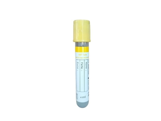 Bệnh viện Nhựa thủy tinh Ống SST Huyết thanh y tế Tách gel Bộ sưu tập máu cục máu đông