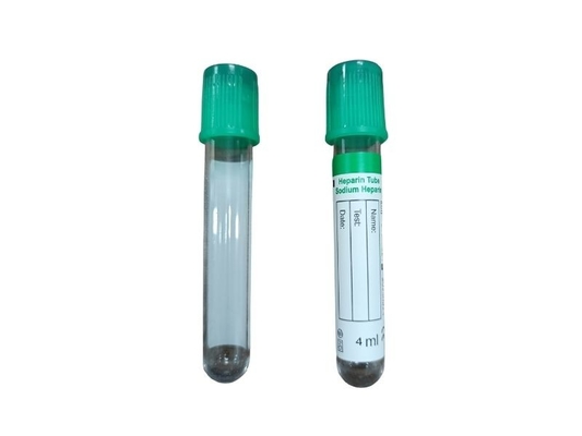 Bộ sưu tập máu chân không bằng ống lithium Heparin trong bệnh viện y tế