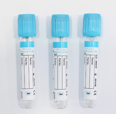 Bộ sưu tập máu Ống PT với Natri Citrate 16 * 100mm ISO13485