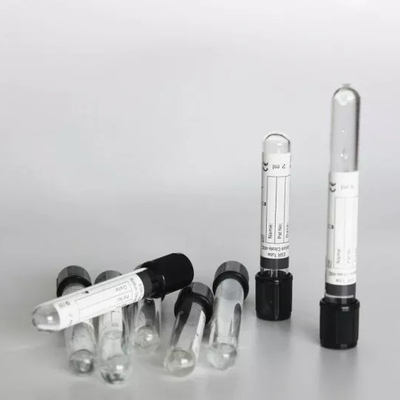 Ce Black Top Glass 1-10ml Bộ sưu tập máu chân không Esr Ống y tế