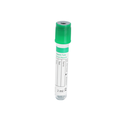 Green Top Sodium Heparin ống thu máu Heparin Lithium Sodium Tube