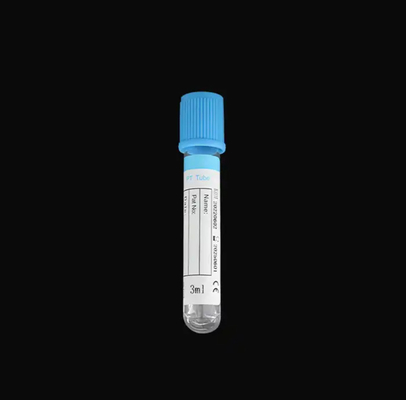 CE ISO FSC được phê duyệt Sodium Citrate y tế 3,2% PT ống thu máu Màu Cap xanh