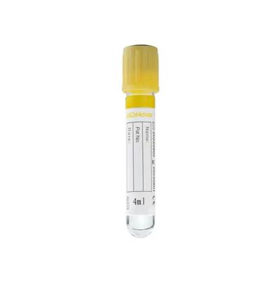 Vàng 13 * 75mm thủy tinh vật liệu tách gel ống thu máu chân không